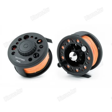 Катушка нахлыстовая Rainier 4-6 класс со шнуром